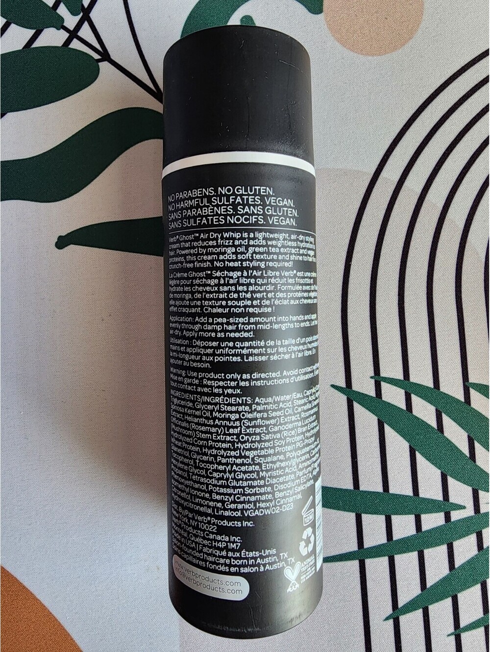VERB Ghost Air Dry Whip Lightweight Hair Styling Cream 5 fl oz - Picture 2 of 4